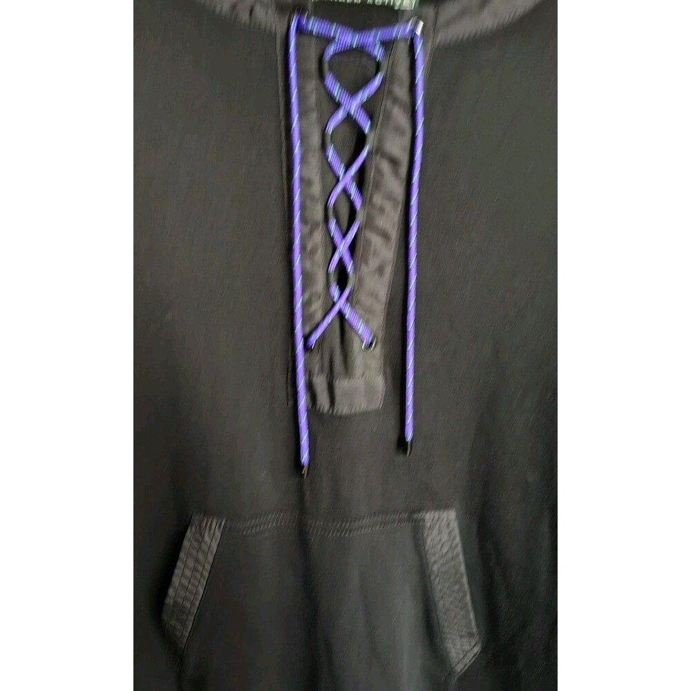 L-RL Lauren Active RL Bouse Size S Pockets Lace Up Long Sleeve - Picture 4 of 9